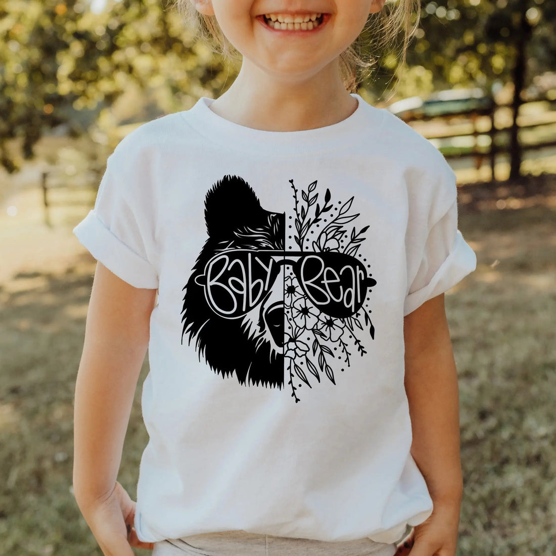 Baby Bear T-Shirt with cute bear graphic for kids