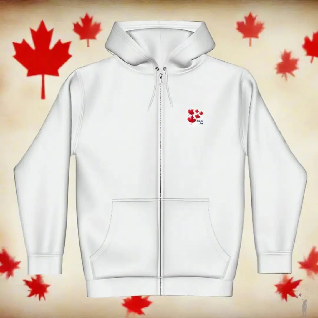 Unisex Canada hoodie sale item featuring bold Canada is Not For Sale statement and cozy heavy-weight fabric.