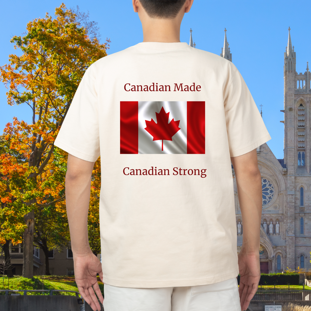 Canadian Made, Canadian Proud Unisex T-Shirt - Reach Love Connect Boutique