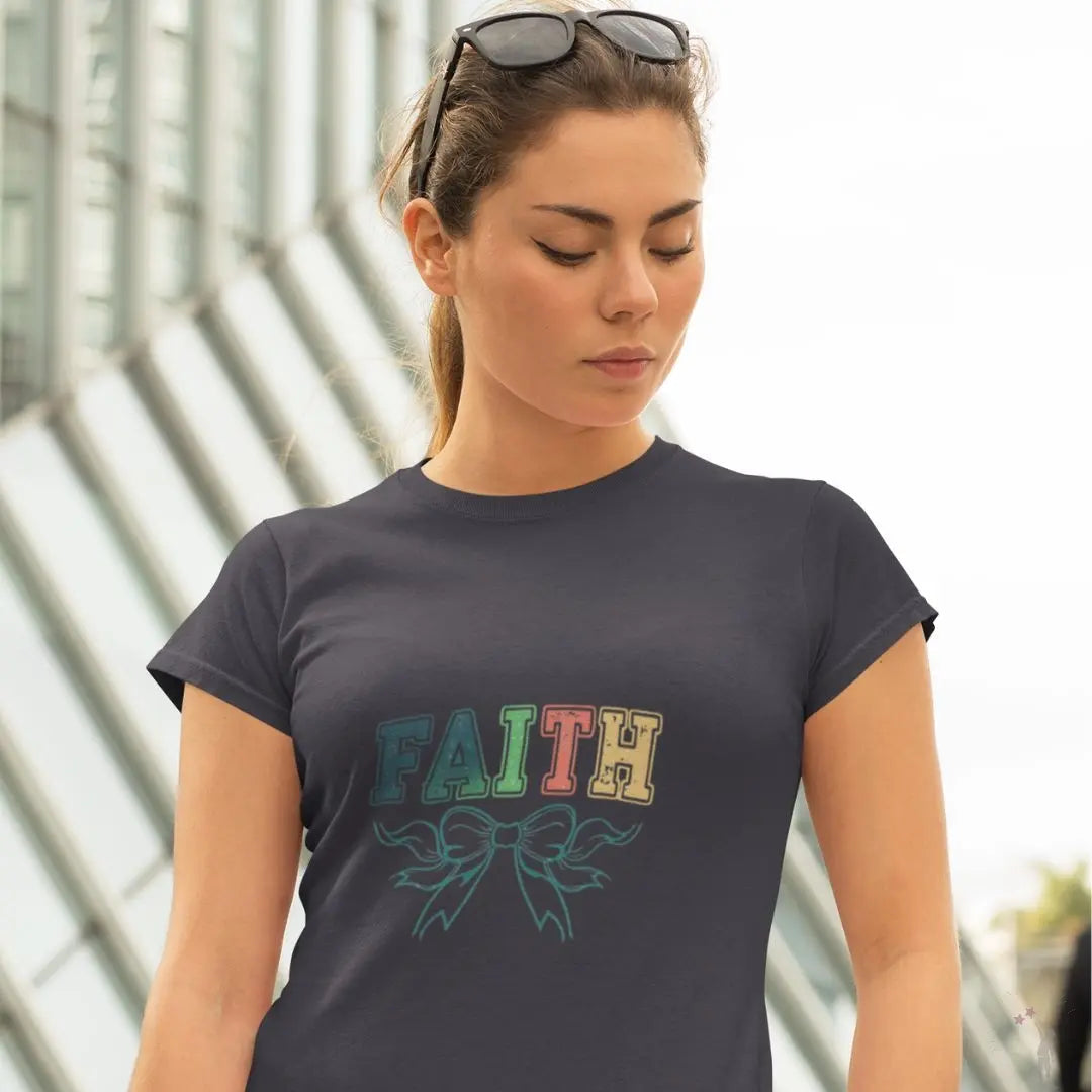 Black Elegant and comfortable faith-based t-shirt 