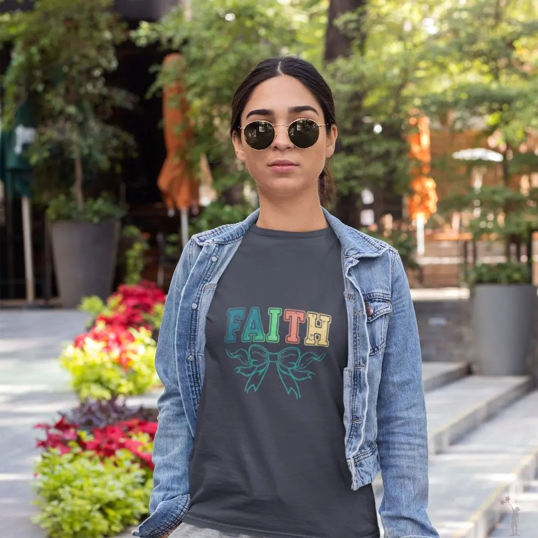 Comfortable faith-t-shirt for women 