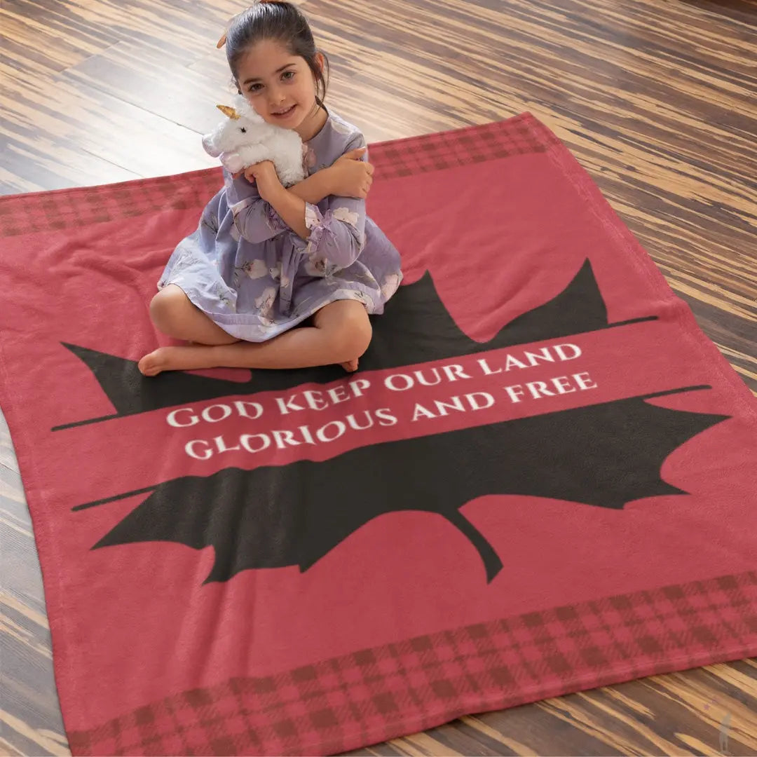 Canada Day Maple Leaf Limited Edition Blanket