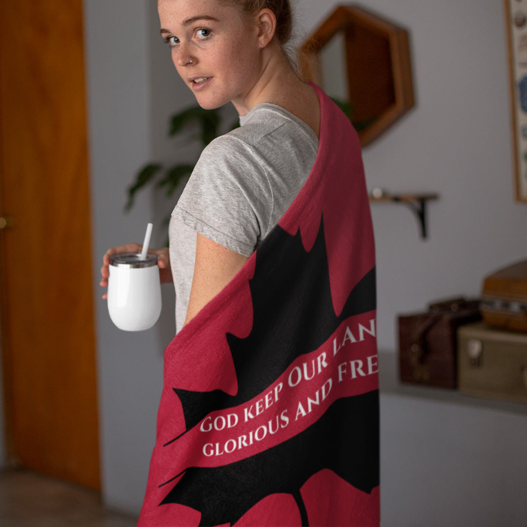 Patriotic Blanket Canada – Limited Edition Celebration Blanket