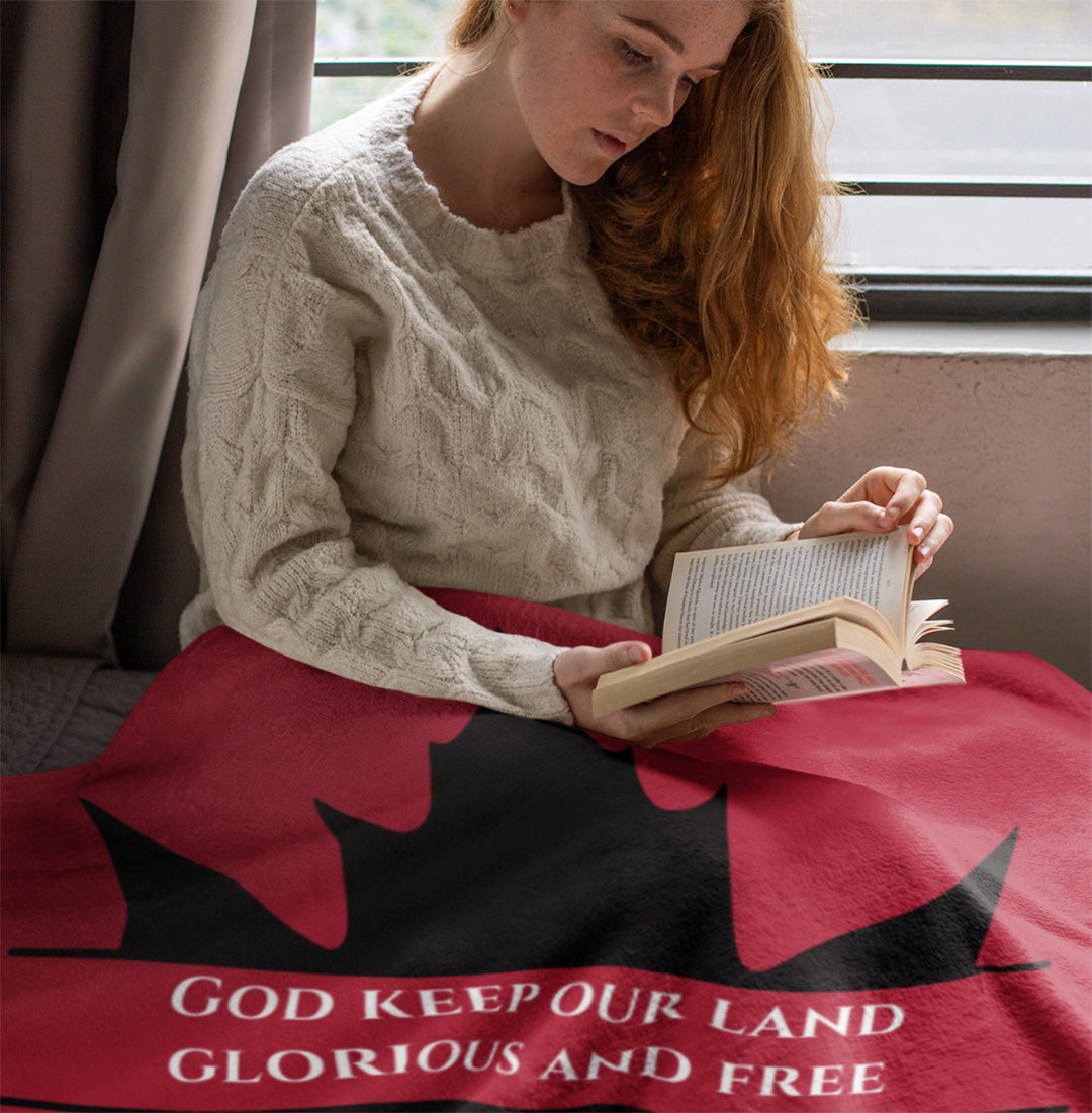 Limited Edition Canada Day Blanket – God Keep Our Land