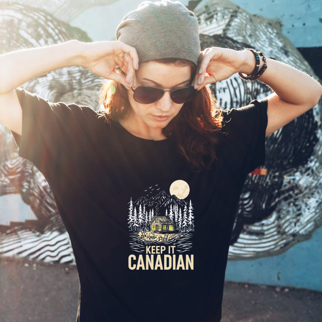 Keep It Canadian T-shirt - Reach Love Connect Boutique