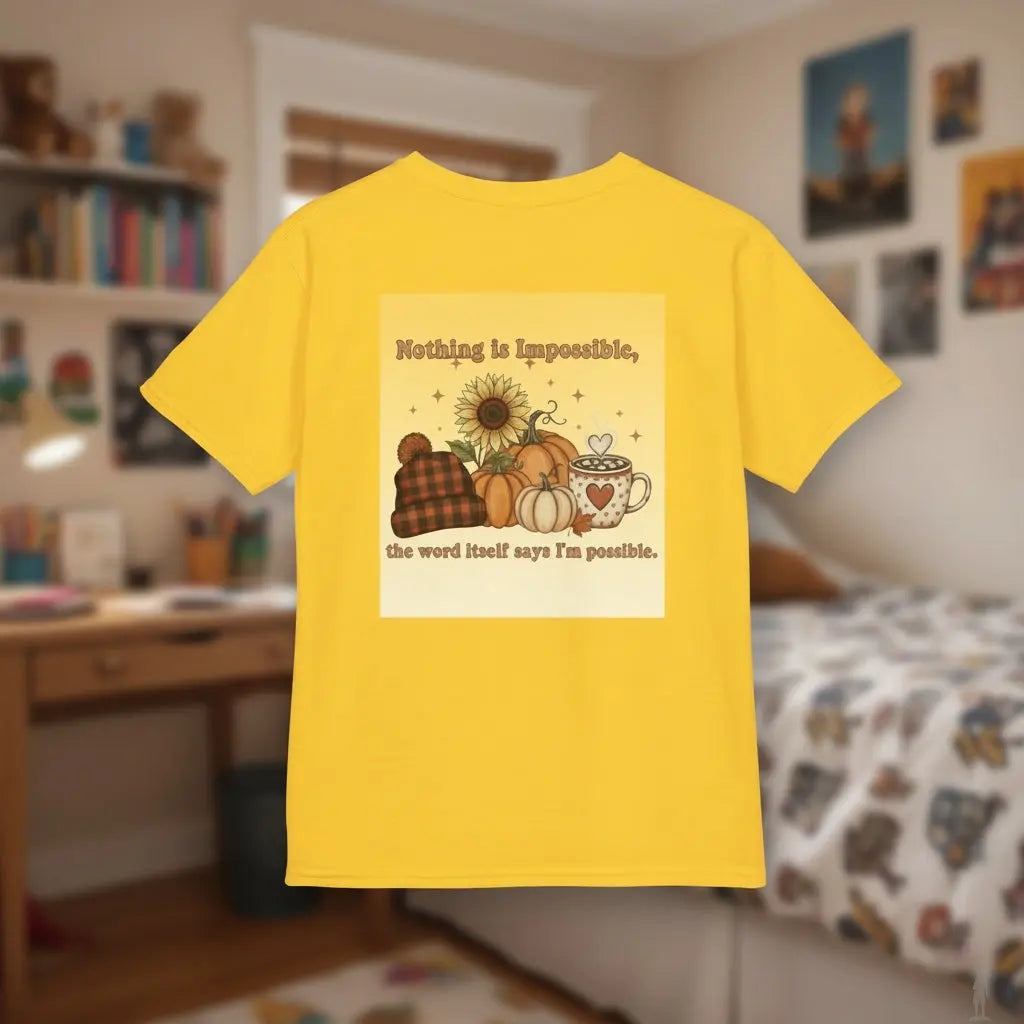 Nothing is Impossible Children's T-Shirt Printify Daisy / XL